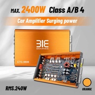 Car Power Amplifier 4-Channel Power Amplifier 12V Car Audio Modified Power Amplifier