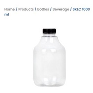 Packaging: CUTE FAT GEMOY C BOTTLE 1000ML 1 LITER/ SKLC JUICE BOTTLE DRINK BOTTLE CUTE BOTTLE GOOD 1