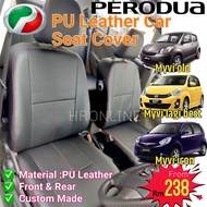 Perodua Car PU Leather myvi lagi best myvi icon Car Seat Cover Cushion Cover