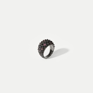 Hannah Martin Spiked Ring Black