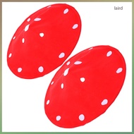 2 Pcs Mushroom Hat Halloween Kawaii Costume Cap Kids Gnome Cosplay Festival Food laird