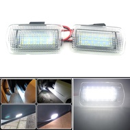 2pcs LED Courtesy Door Light Welcome Led Light For Toyota Land Cruiser Prado Alphard Camry Lexus IS250 ES350 White