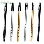 PEARLMY Aluminum Tin Whistle, C/D Key Rich Tone Irish Whistle Flute, Portable 6 Holes Easy-to-learn 