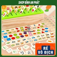 Wooden Drop Box By Theme, Montessori Drop Box Helps Children Develop Thinking - TruongAnKids