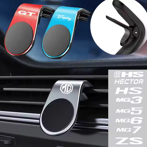 Car Mobile Phone Holder Magnet Adsorption Stand For MG ZS HS GT EHS HECTOR MG 3 7 6 5 MorrisGarages 