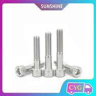 Half Thread Hex Cup Bolt M5 M6 M8 M10 M12 Sus 316 Stainless Steel Tooth Socket Screw Cap Allen Threa