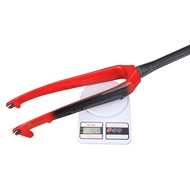 BALUGOE Carbon Fiber Universal Mountain Bike Front Fork Road Bike Disc Brake Front Fork Station Bike