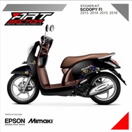 SCOOPY FI ETH TRANSPARENT STRIPING STICKER