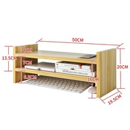 Artifact Storage Rack Office Organizer Storage Box Computer Monitor Extra Bracket Base Desktop Eleva