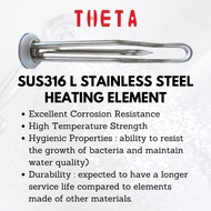 THETA 100% Authentic Heating Element for THETA Water Heater Storage Tank Spare Part Replacement