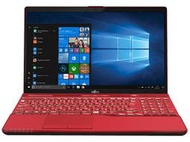 (可議價!)【AVAC】現貨日本~ Fujitsu 富士通 FMV LIFEBOOK AH53 筆電 紅