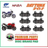 GT650R HYOSUNG DISC BRAKE PADS DAYTONA