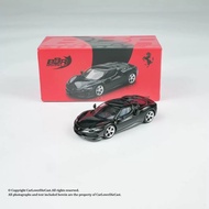 R 1: 64 Ferrari Ferrari 296 GTB Black Alloy Car Model