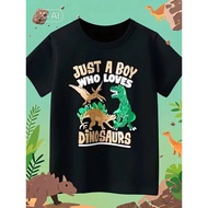 Imported Korean Look Children's T-shirts with Dino Images, Premium Material, Children's T-shirts, Cu