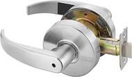 Yale PB4602LN LKST 497 Door Lever Lockset, Cylinder Lock, Privacy