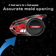 For SENA 50S sena 50 s Motorcycle Bluetooth Headset Box Protection Stickers Colorful Earphone Decora