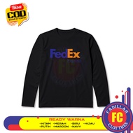 FedEx Express Logo V2 Long Sleeve Company Shirt