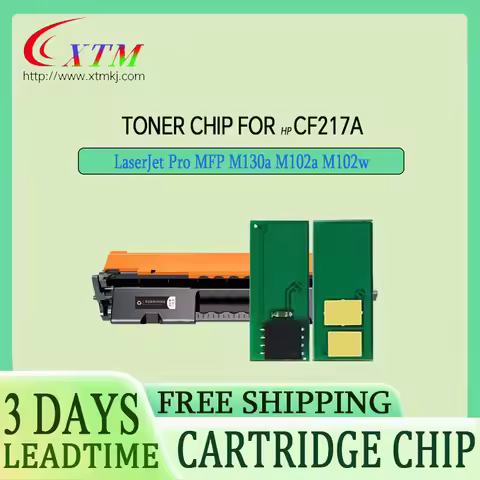 10X Toner chip CF217A 17A for HP LaserJet Pro MFP M130a M130fn M130fw M130nw M102a M102w printer lae