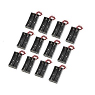 GAROZATION 1.5V AA電池用プラスチック電池ケースホルダー 2 x AA電池コンパートメント