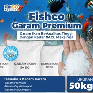 Fishco Salt Garam Ikan kasar krosok Kristal Import 50kg