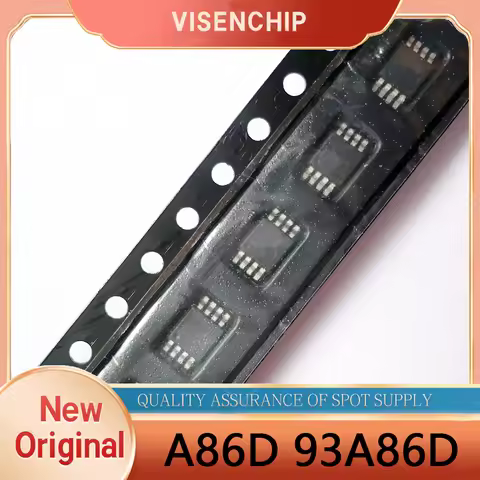 5pieces New Original A86D C86 93C86 93A86D MSOP8 eeprom chip use for automotives dashboard