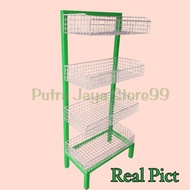 Rak snack rak ciki minimalis KHUSUS GOJEK DAN GRAB