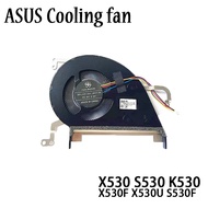 Notebook PC CPU Cooler Cooling Fans For ASUS VivoBook X530 S530 K530 X530F X530U S530F S530UA FN 13N