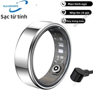 SmartRing Điều Khiển Video GPS Chuyển Động Nhịp Tim & Máy Đo Oxy Trong Máu IP68 Chống Nước 5ATM Chế