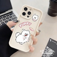 Cute Puppy Solid Color Phone Case For Realme Neo7 GT8 GT7 GT6 GT5 Pro GT3 GT2 GT 6T Neo6 SE Neo5 Neo