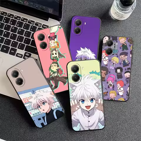 Hunter X-Hunters Cute Soft Phone Case for Xiaomi Poco X5 X6 X7 X8 Pro Max X3 F7 F8 Ultra M8 M7 M6 M5