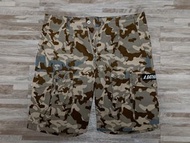 A BATHING APE 沙漠迷彩短褲