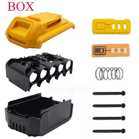 For DeWalt 20V Li-ion Battery 10X18650 Plastic Case Housings DCB183 DCB185 DCB200 DCB203 DCB205 DCB2