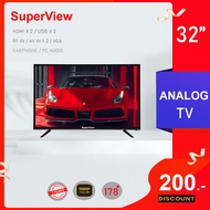 ทีวี SuperView LED TV ทีวีจอแบน24นิ้ว ทีวีจอแบน32นิ้ว ทีวีจอแบน21นิ้ว ทีวีจอแบน19นิ้ว tv ทีวีled ทีว