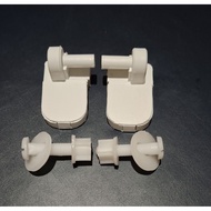 Universal TOTO Model Toilet Seat Cover Bolt - Universal TOTO Model PVC Toilet Seat Hinge Bolt