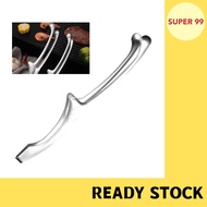 SUS304 Japanese BBQ Food Tong Korean Barbecue Clips Stainless Steel Grill Cooking Chief