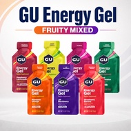 GU Energy Gel Fruity Mixed 24 Pack, Endurance Sports, Running Gel