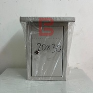 Hat Panel Box 20x30x12 cm Outdoor Gray Color Thick Plate Camlock Key Electrical Panel Box 30x20x12 2