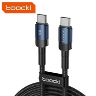 Toocki 60W Type C to Type C Fast Charging Data Charger PD Cable