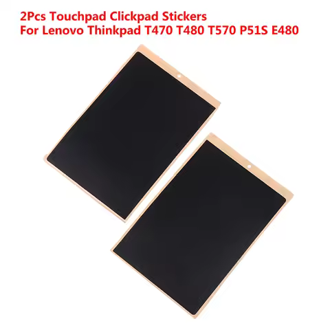 2pcs Touchpad Clickpad Stickers Replace For Thinkpad T470 T480 T570 T580 P51S P52S L480 E480 Series 