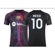 Basketball away team Barcelona Messi jersey Barcelona football jersey set Adult football training match team jersey football jersey customization contact customer service