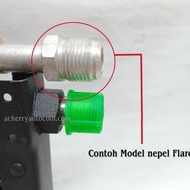 Condensor Ukuran 14" x 18" x 22mm Nepel Flare