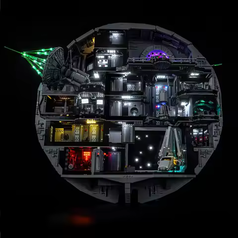 Vonado 5V LED light (no model) suitable for LEGO 75419 Death Star ™ Gift decorative light (excluding