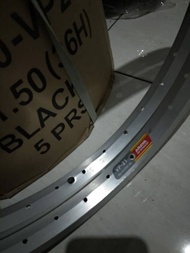 20 INCH RIMS WHEELS 1 SET 36H ALLOY ARAYA VP 21 SILVER