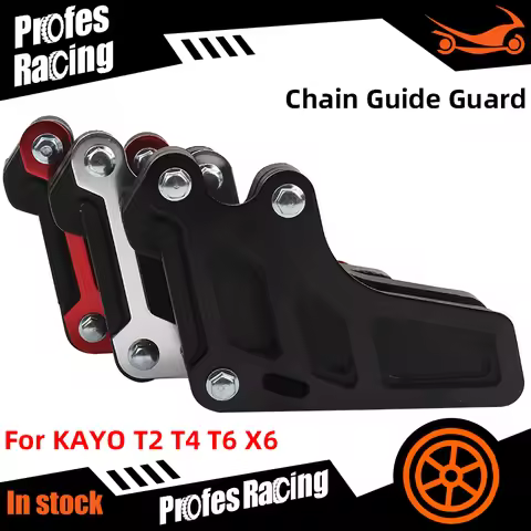 For KAYO T2 T4 T6 X6 Motorcycle New Aluminum Alloy Chain Guide Guard protection 420 428 520 Dirt Pit
