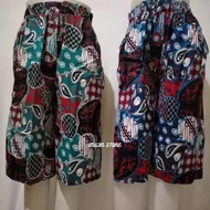 2pcs kulot batik 7/8/kulot batik katun/kuloat batik pendek