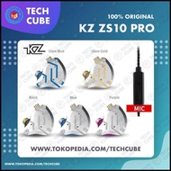 Kz Zs10 Pro With Mic In-Ear Earphone 4Ba 1dddd Hybrid Alt Kz Zsn Pro