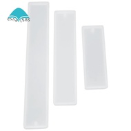 12 Pcs/Set Rectangle Silicone Bookmark Mold DIY Bookmark Mould Making Epoxy Resin Jewelry