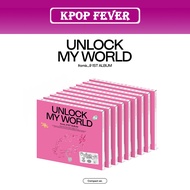 [POB] fromis_9  - [UNLOCK MY WORLD]  1st ALBUM   CD BOOKLET PHOTOCARD SEALED Compact ver.