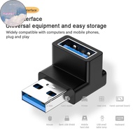 ZHEN USB-A Mobile Phone Adapter 90 Degree USB C to USB A Adapter Right Angle USB A 3.0 Male to USB T