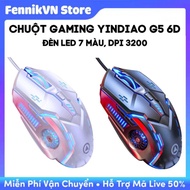 Yindiao G5 6D Gaming Mouse, 7 Color Led Light, 3200 DPI